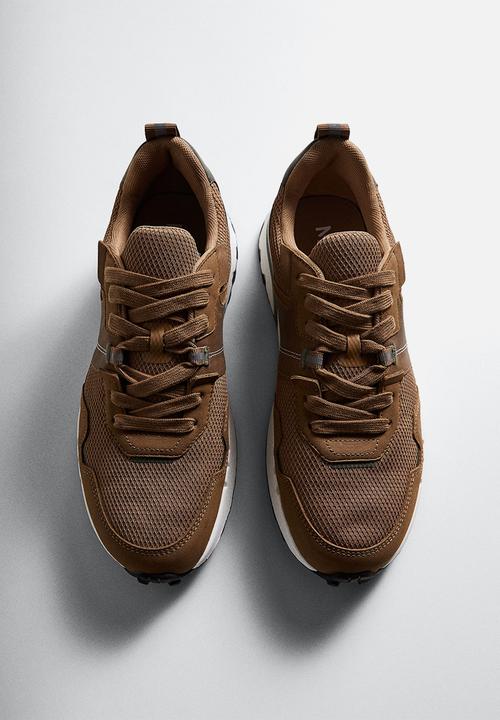 MANGO - Sport shoes leo - light/pastel brown