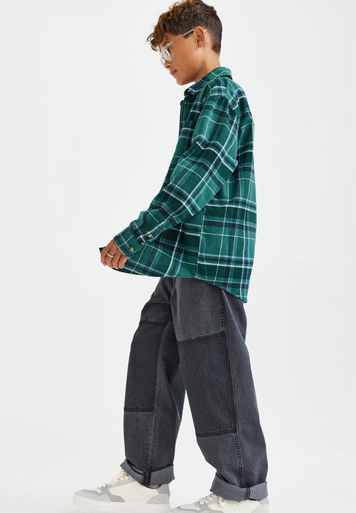 H&M - Baggy fit jeans - dark grey