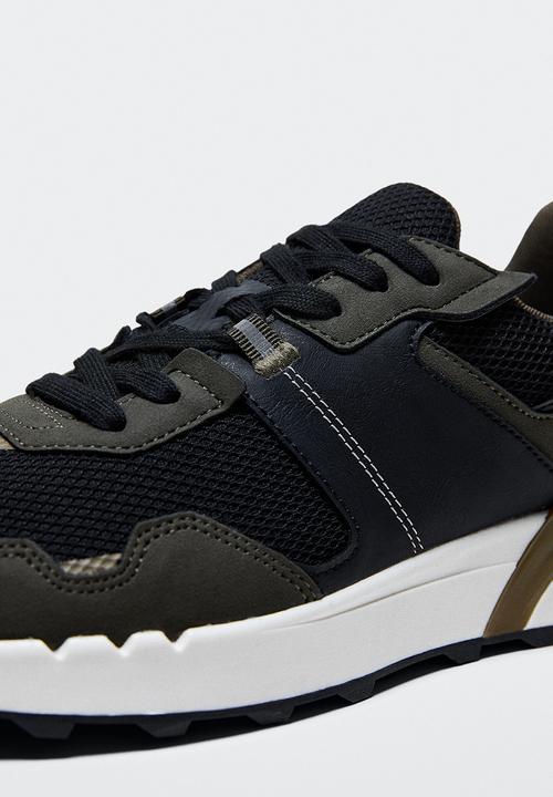 MANGO - Sport shoes leo - beige/khaki
