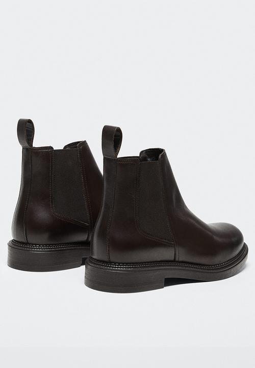 MANGO - Ankle boots elvas - brown