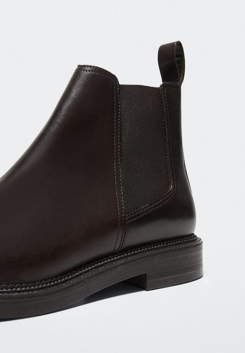 MANGO - Ankle boots elvas - brown