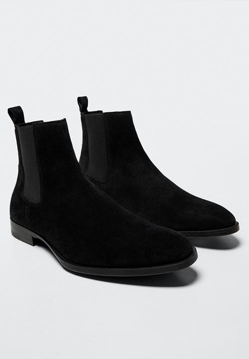 MANGO - Ankle boots germain - black