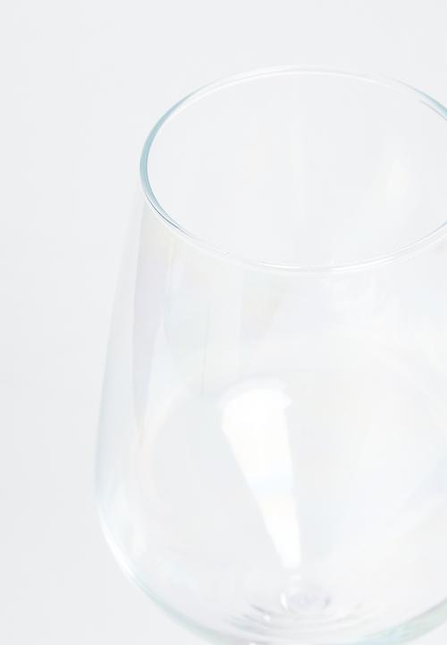 Excellent Houseware - Lucern wine glass set of 4 - clear