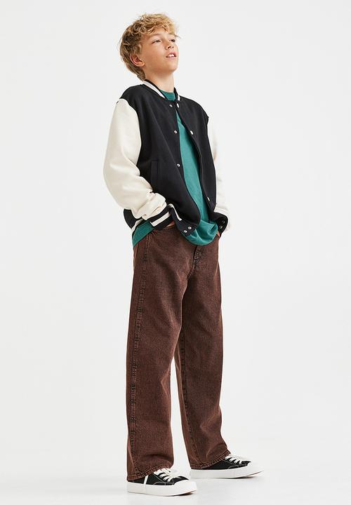 H&M - Baggy fit jeans - dark brown
