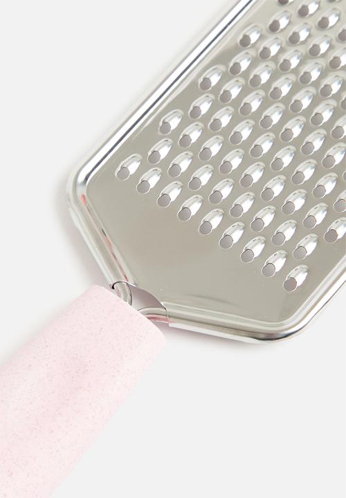 Excellent Houseware - Steel grater - pink