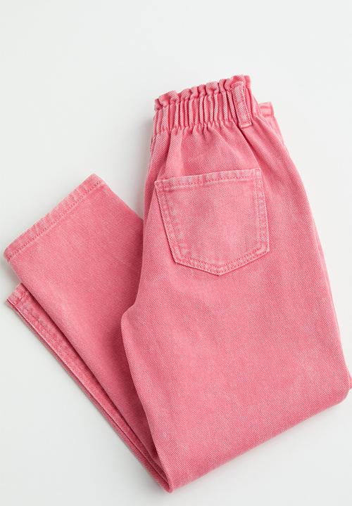 H&M - Relaxed fit jeans - pink