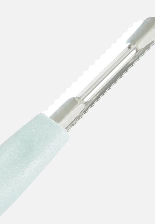 Excellent Houseware - Stainless steel peeler - blue