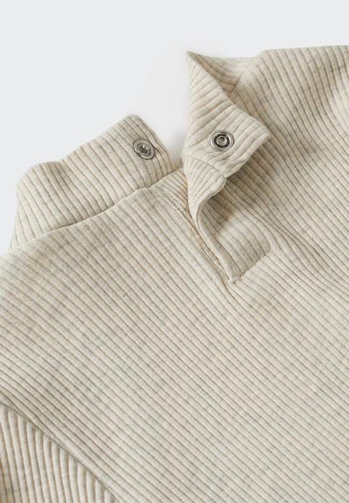 MANGO - T-shirt  turbob - brown