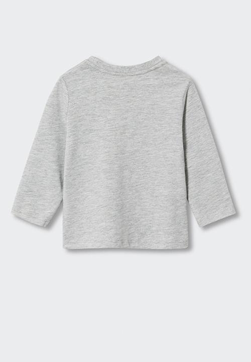 MANGO - T-shirt  bosque - grey