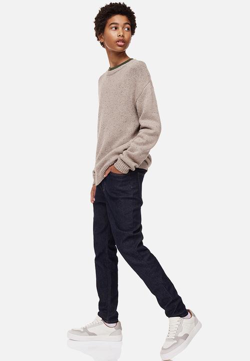 H&M - Comfort stretch slim fit jeans - dark denim blue