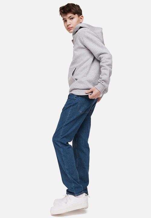 H&M - Comfort stretch slim fit jeans - dark denim blue