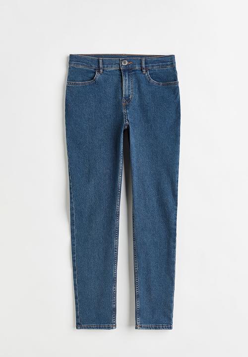 H&M - Comfort stretch slim fit jeans - dark denim blue