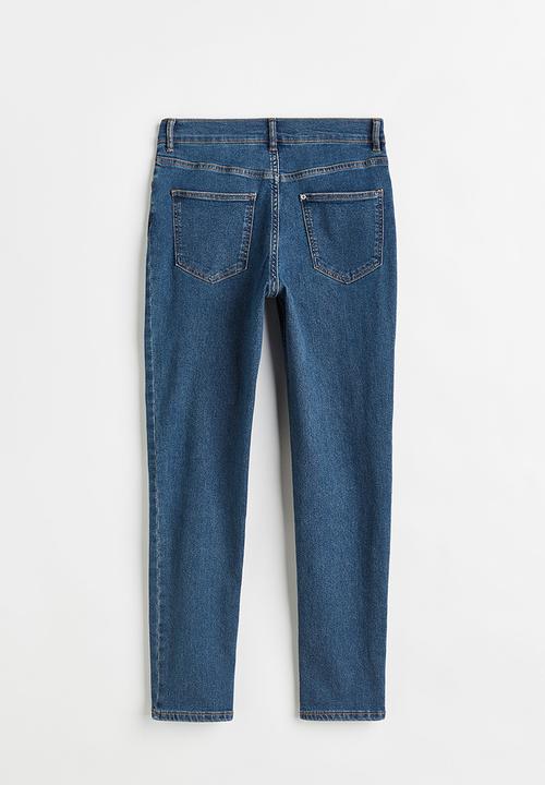 H&M - Comfort stretch slim fit jeans - dark denim blue