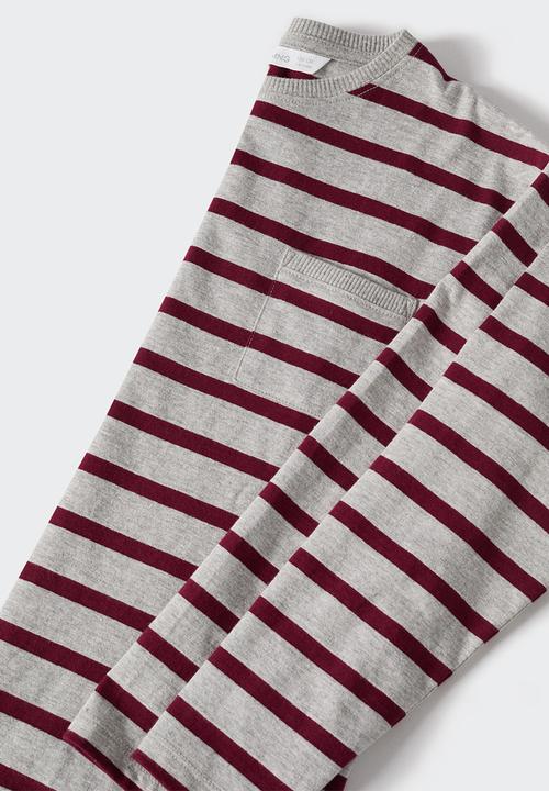 MANGO - T-shirt  charles - red