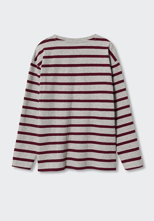 MANGO - T-shirt  charles - red