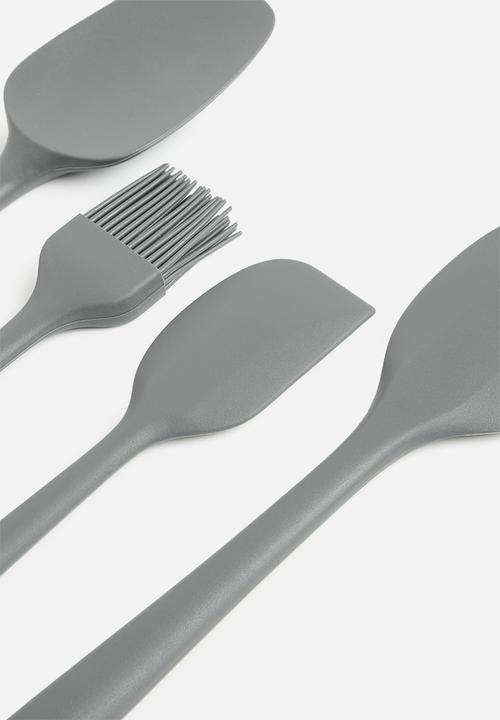Excellent Houseware - Utensil set - grey