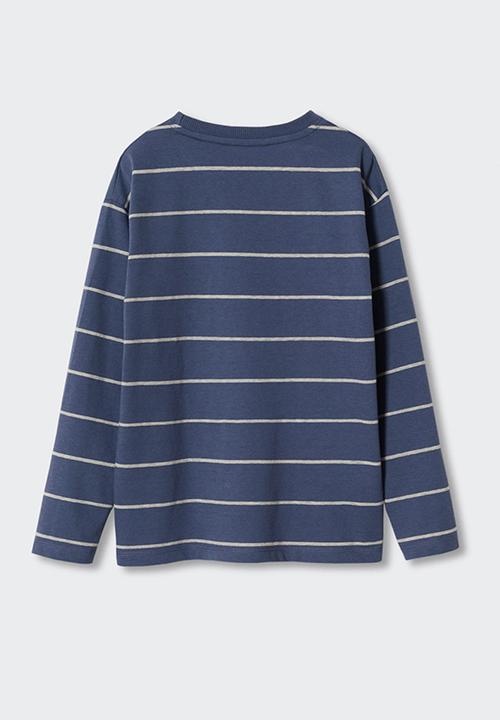 MANGO - T-shirt  charles - blue