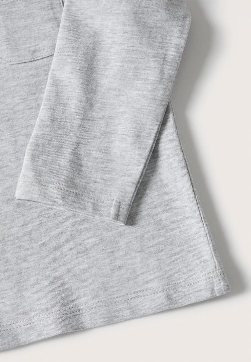 MANGO - T-shirt  marcos - grey