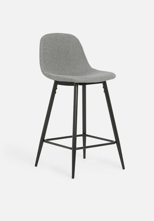 Sixth Floor - Wilma counter stool - light grey