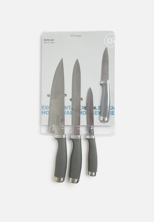 Excellent Houseware - Knife set - black