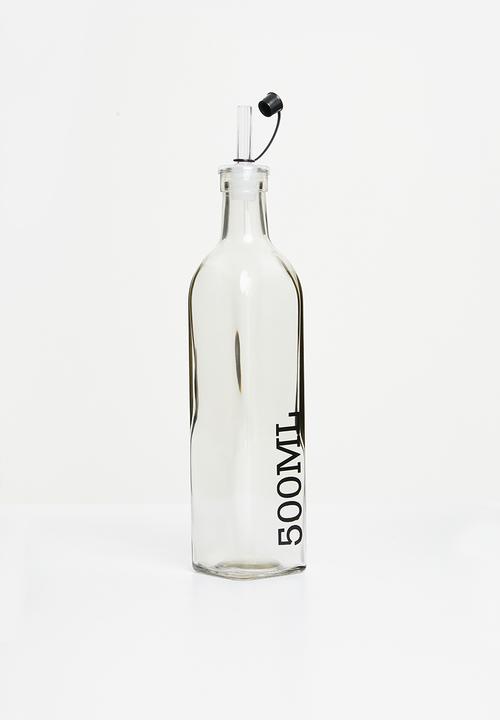 Excellent Houseware - Oil & vinegar bottle - clear