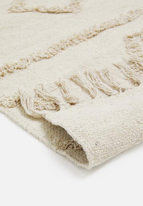 H&S - Saskia tufted rug - white