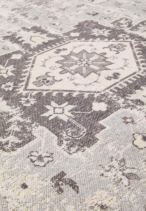 Sixth Floor - Midnight chenille rug - blue