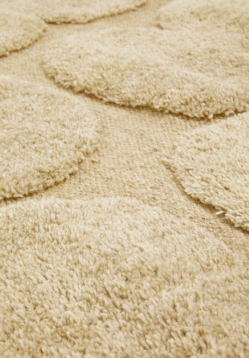Sixth Floor - Pebble wool tufted rug - stone