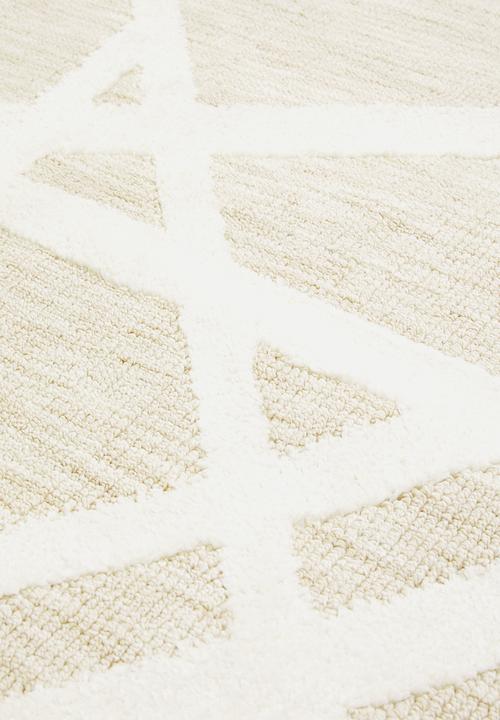 Sixth Floor - Oval angles rug - natural
