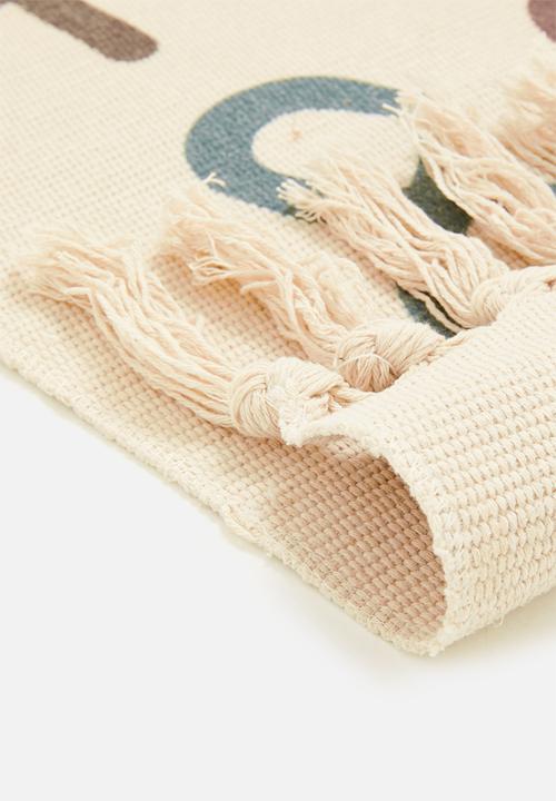 H&S - Numbers rug - multi