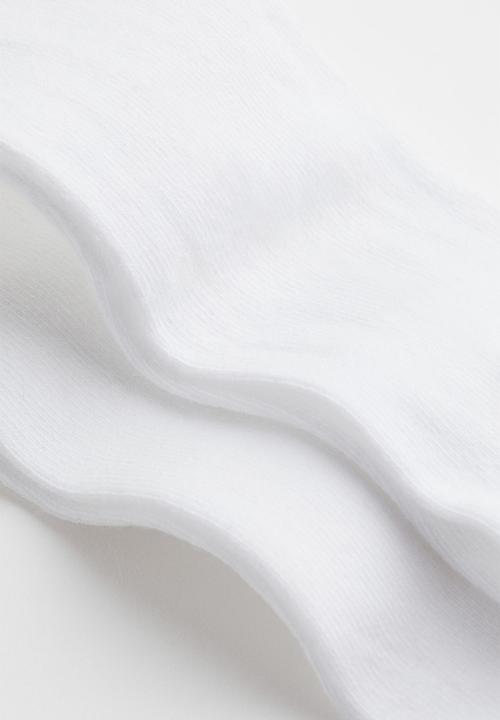 H&M - 2 Pack tights - white