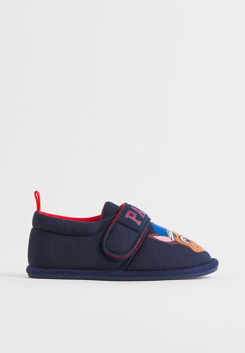 H&M - Jersey slippers - dark blue/paw patrol