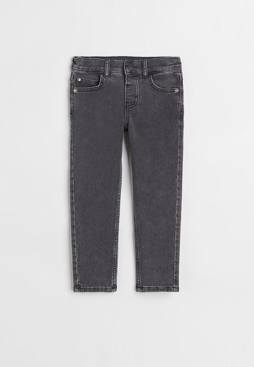 H&M - Relaxed fit super soft jeans - dark grey