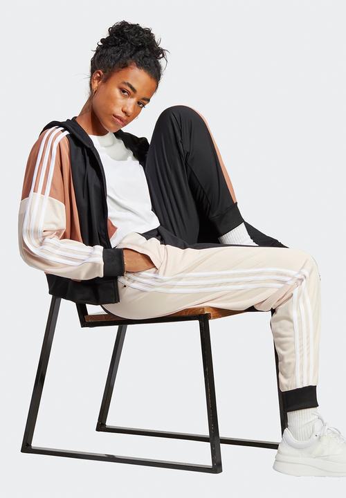 adidas Performance - W bold block track suit - black