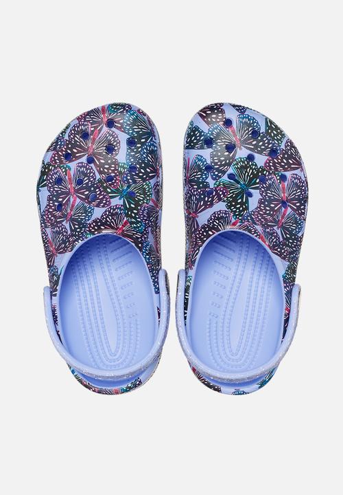 Crocs - Classic butterfly clog k - moon jelly & multi