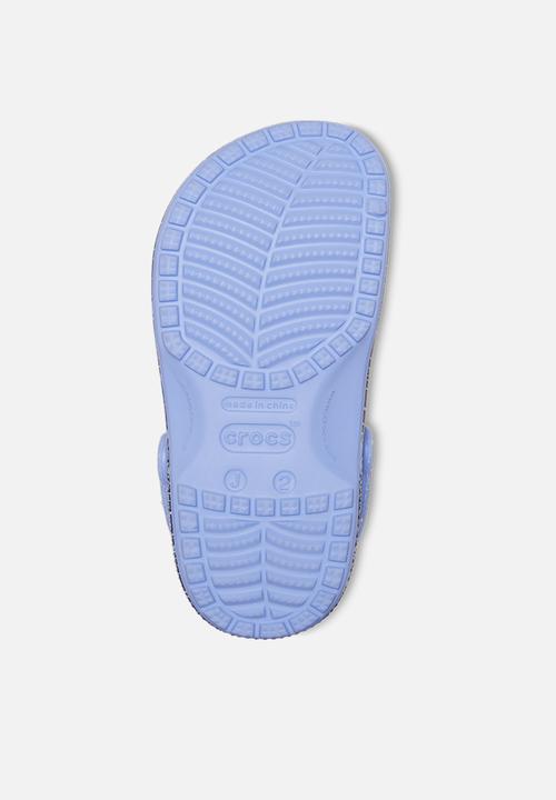 Crocs - Classic butterfly clog k - moon jelly & multi