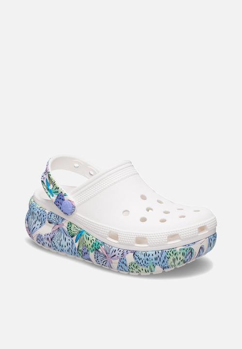 Crocs - Classic cutie butterfly clog k - white & multi