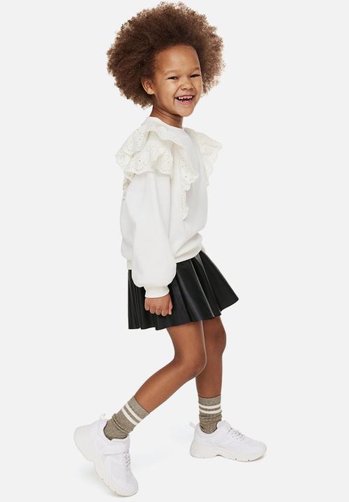H&M - A-line skirt - black