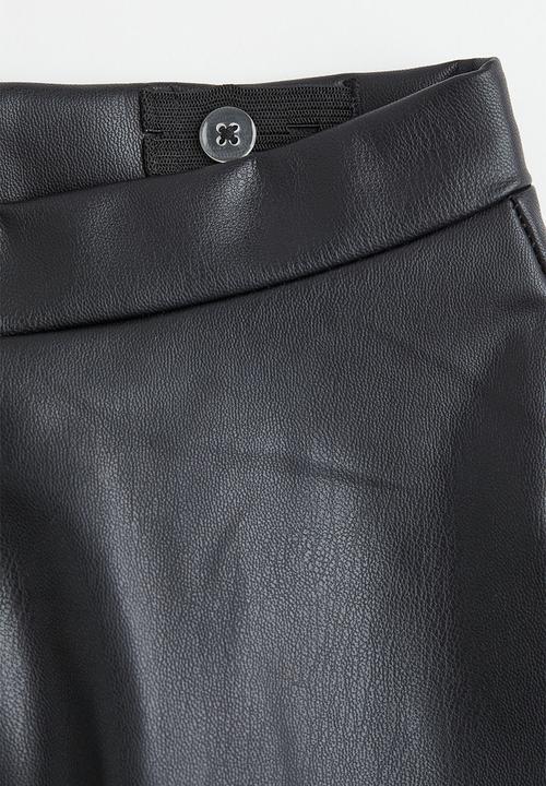 H&M - A-line skirt - black