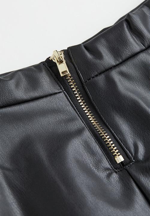 H&M - A-line skirt - black