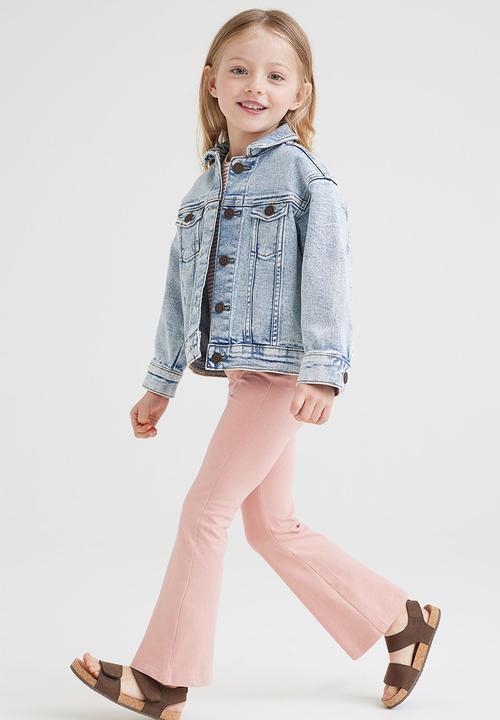 H&M - 2 Pack cotton jersey leggings - light pink & dark grey