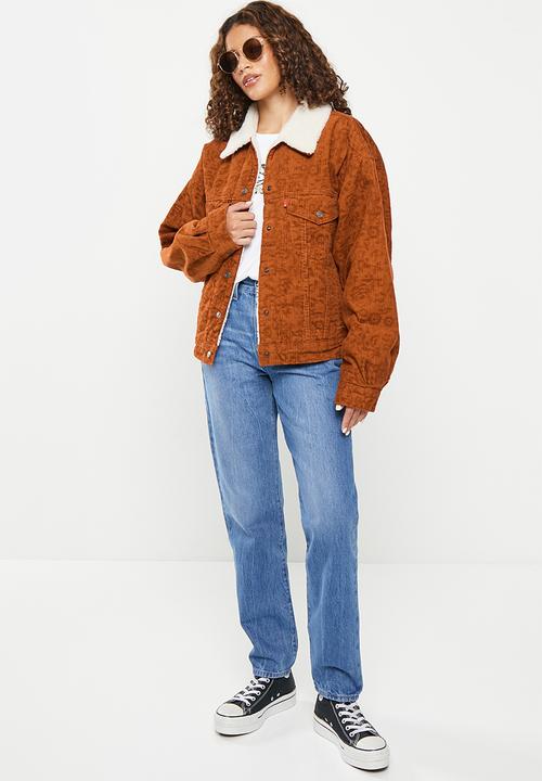 Levi’s® - 90s sherpa trucker - ginger bread