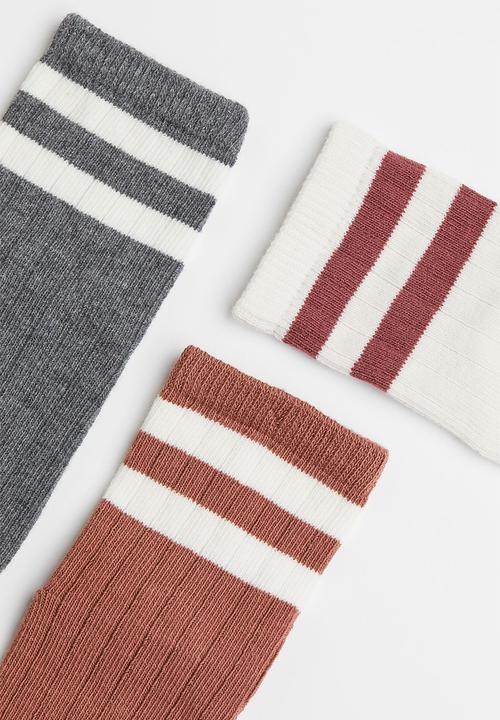 H&M - 3 Pack socks - multi 