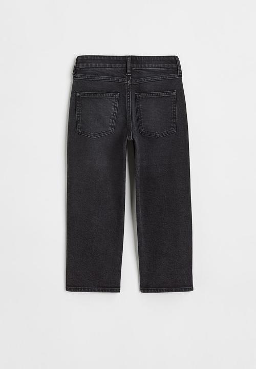 H&M - Comfort stretch loose fit jeans - black