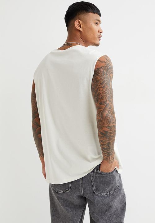 H&M - Vest top - white