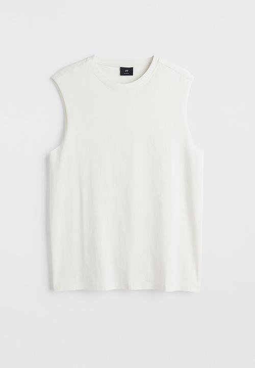 H&M - Vest top - white