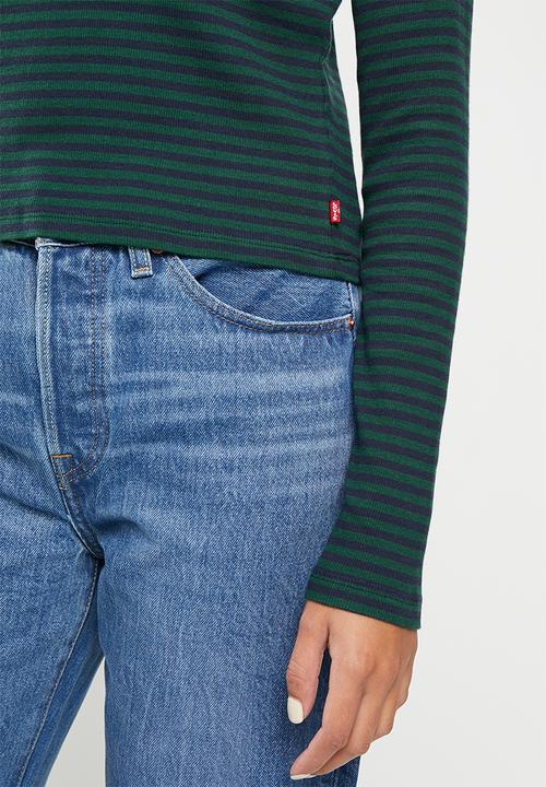 Levi’s® - Moon rib turtleneck - deep sea moss