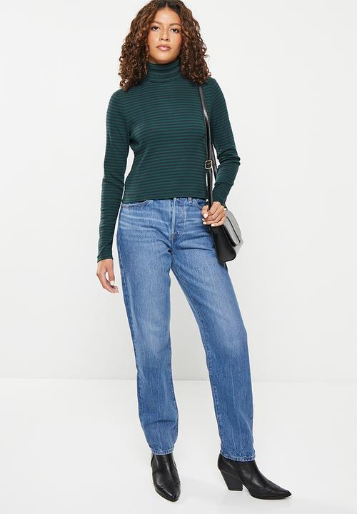 Levi’s® - Moon rib turtleneck - deep sea moss