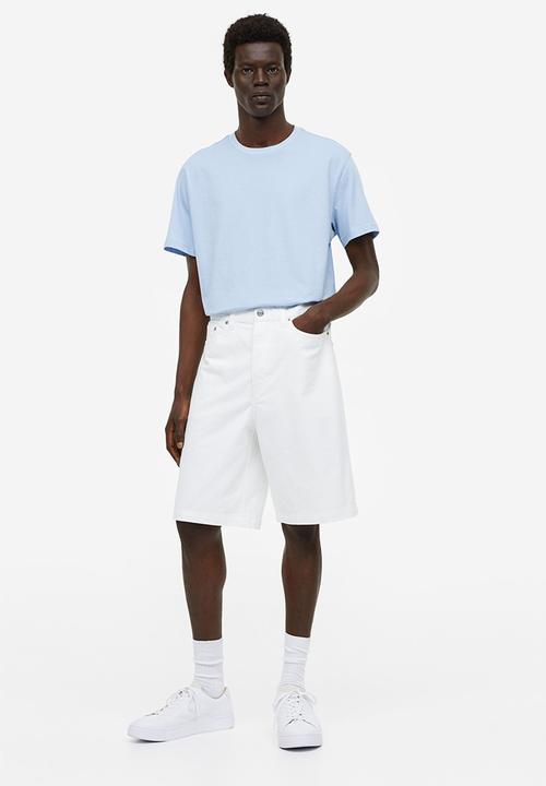 H&M - Essentials no 7: the T-shirt - light blue