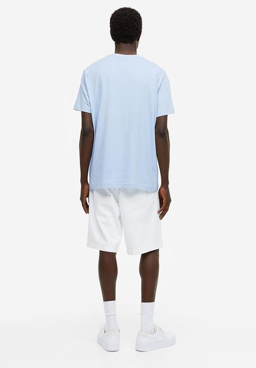 H&M - Essentials no 7: the T-shirt - light blue